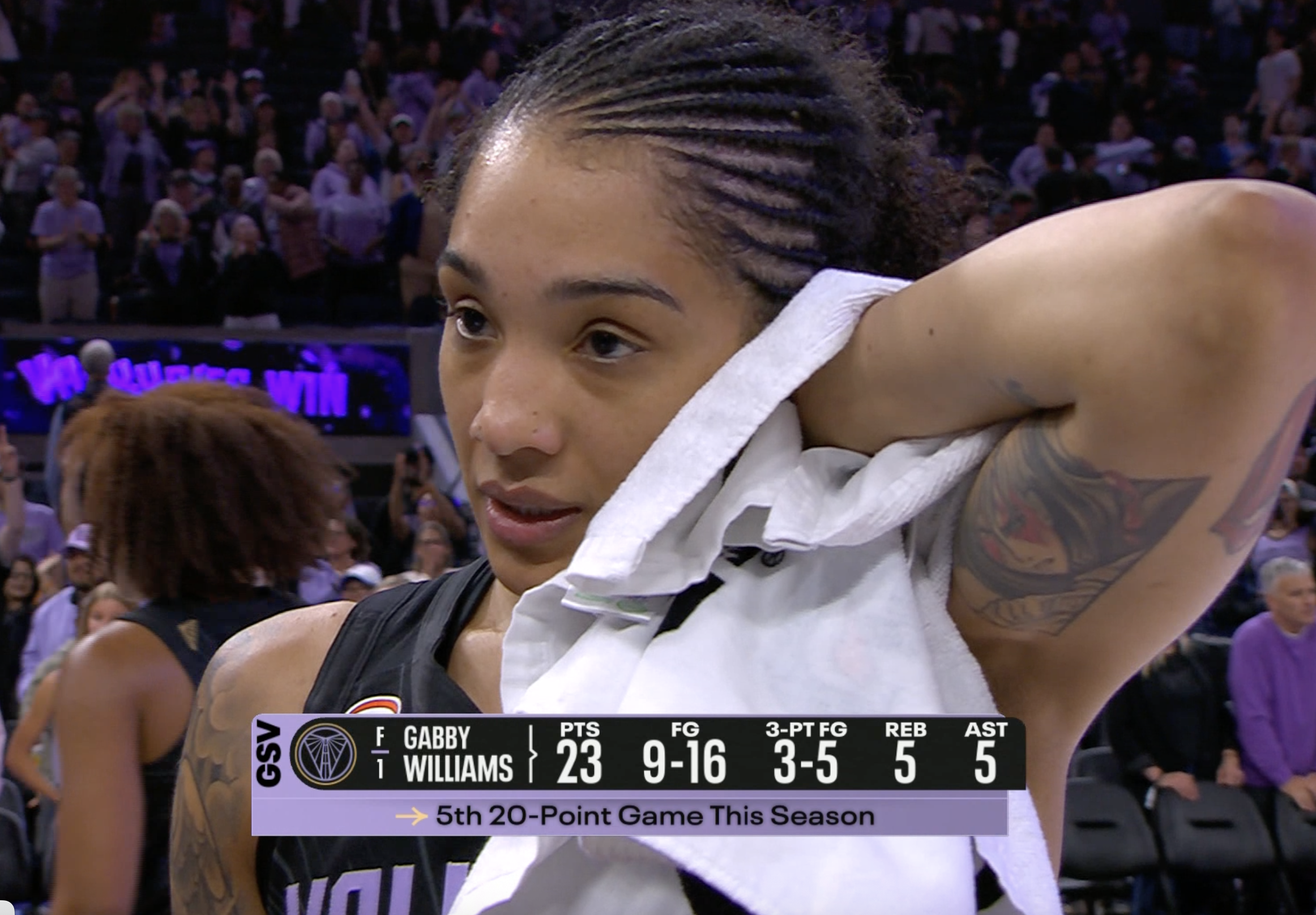 Gabby Williams Postgame (USA Network) 6/24/26